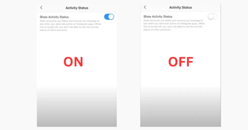 how to turn off active status on instagram